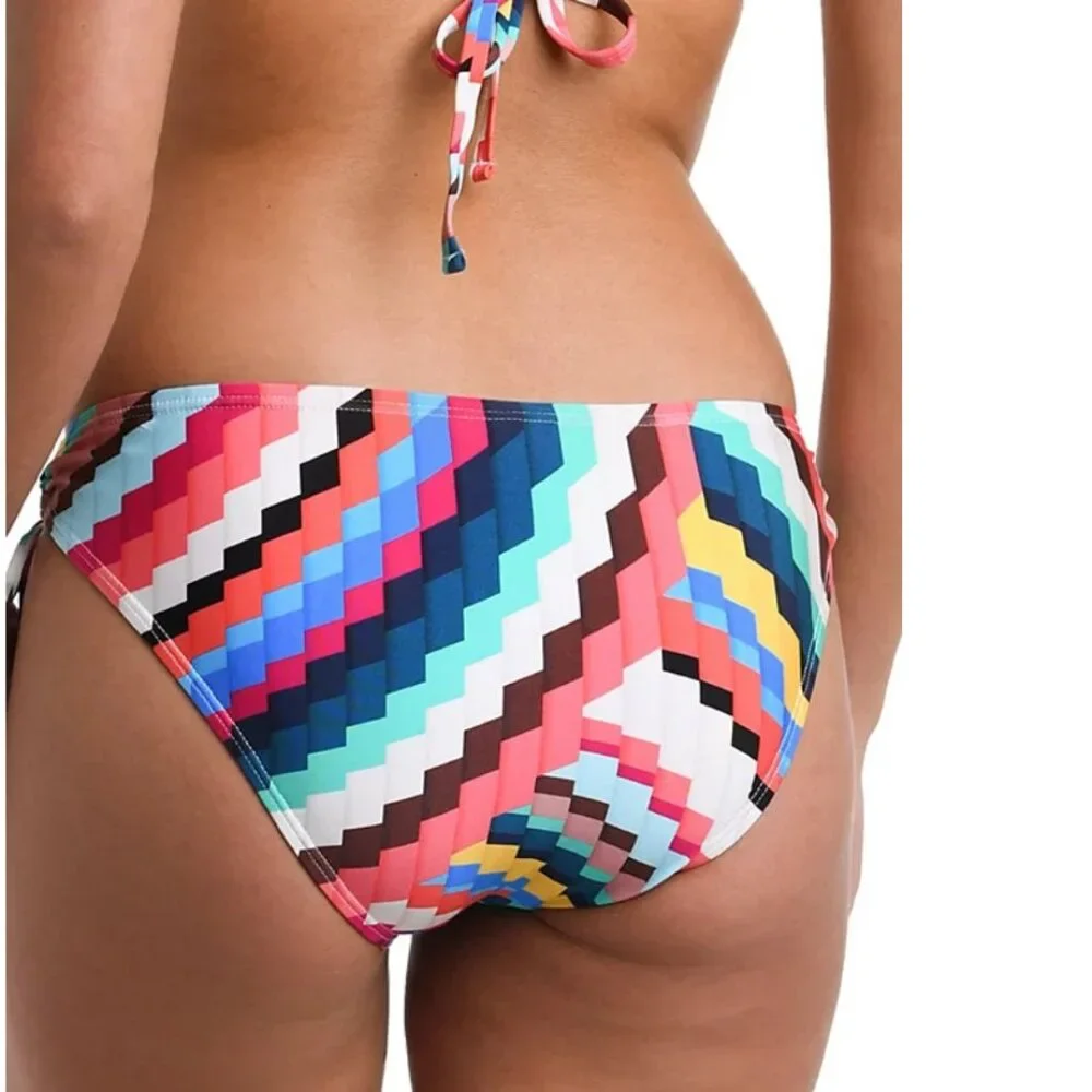 La Blanca Slice Adjustable Loop Hipster Bikini Bottoms - Size: 14 - NWT
